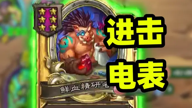 精研者：这是我赛季末最后的电表猪
