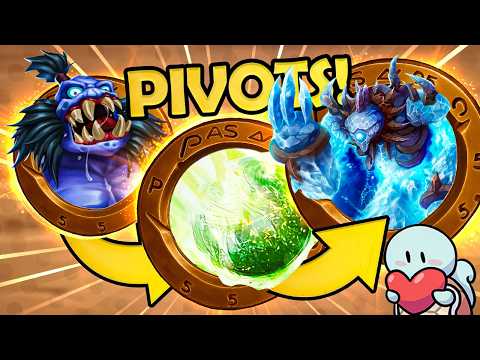 Pivoting Masterclass! | Hearthstone Battlegrounds