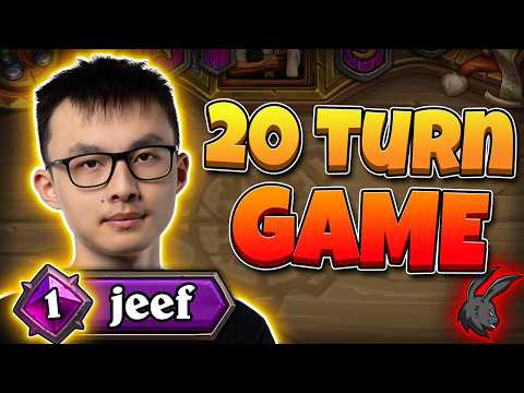 World Champion Plays an INSANE Game! @JeefHS | Hearthstone Battlegrounds Commentary